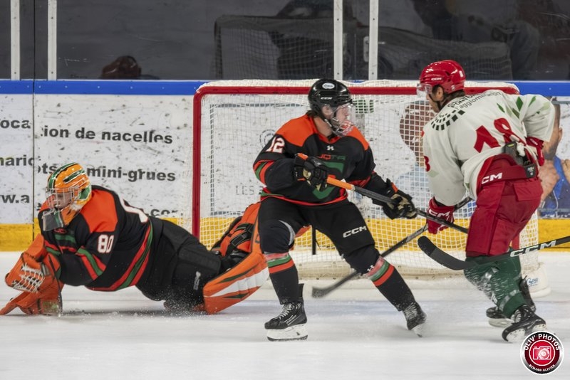 Photo hockey Hockey en France -  : Cergy-Pontoise vs Patriotes Université Québec Trois-Rivières - Amical - Cergy s