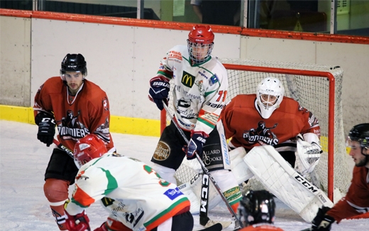 Photo hockey Hockey en France -  : Chamonix  vs Mont-Blanc - Les Pionniers à l’assaut du Mont-Blanc