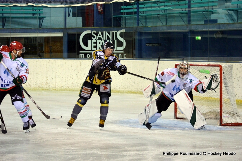 Photo hockey Hockey en France -  : Mont-Blanc vs Chambéry - La Haute-Savoie l’emporte dans le Derby
