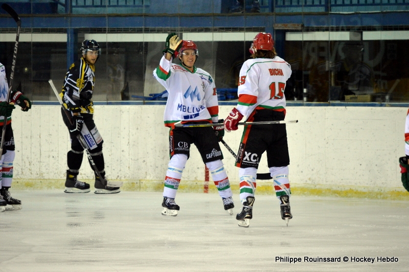 Photo hockey Hockey en France -  : Mont-Blanc vs Chambéry - La Haute-Savoie l’emporte dans le Derby