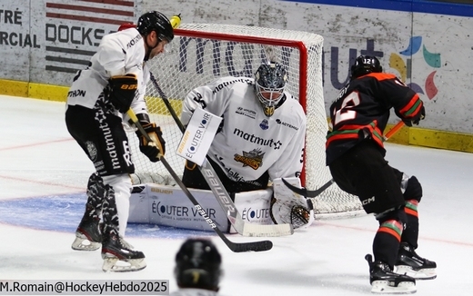 Photo hockey Hockey en France -  : Rouen vs Patriotes Université Québec Trois-Rivières - Rouen s