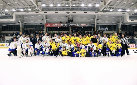 Photo hockey Hockey en France - Hockey en France - Français et Suédois de Chamonix pour la bonne cause