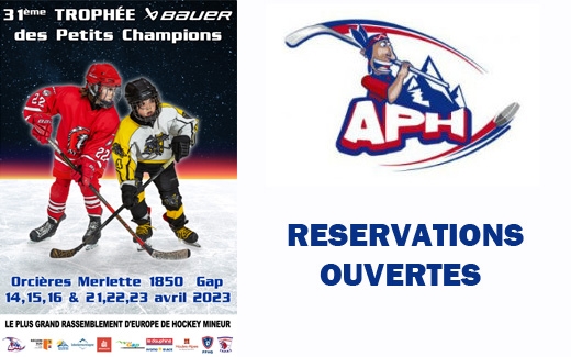 Photo hockey Hockey en France - Hockey en France : Gap (Association Promotion du Hockey sur glace) - Trophée Bauer des Petits Champions 2023