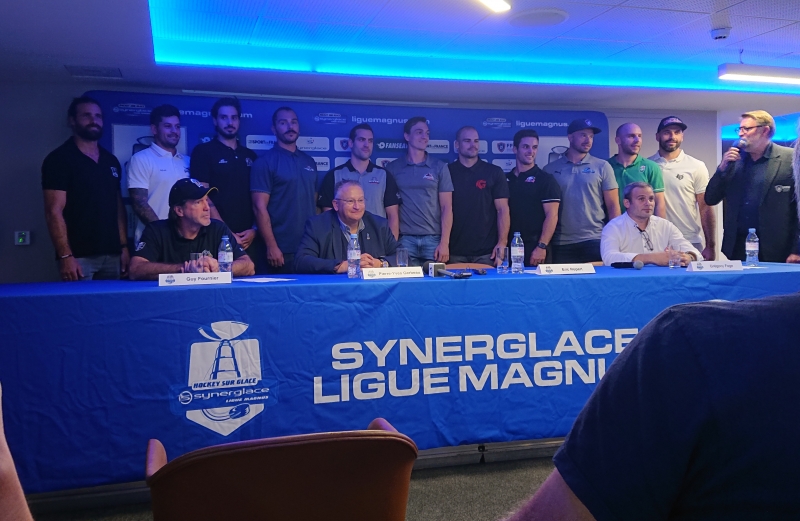 Photo hockey Hockey en France - Hockey en France - Media Day : conférence de presse