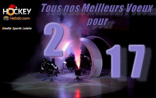 Photo hockey Hockey en France - Hockey en France - Nous vous souhaitons une Bonne Année 2017