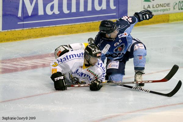 Photo hockey Hockey en France - Hockey en France : Rouen (Les Dragons) - Amical : Rouen d’attaque