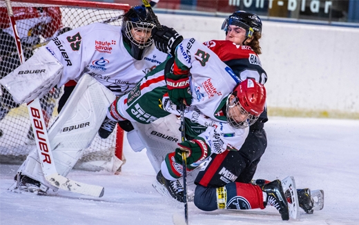 Photo hockey Hockey en France - Hockey en France - Un derby disputé