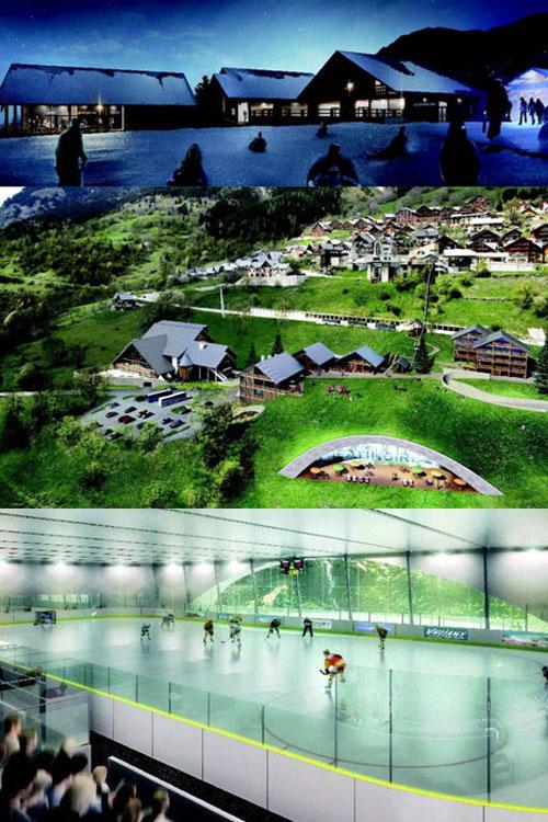 Photo hockey Hockey en France - Hockey en France - Une nouvelle patinoire à Vaujany !