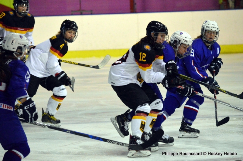 Photo hockey Hockey Féminin -  : France (FRA) vs Allemagne (GER) - Fem : L
