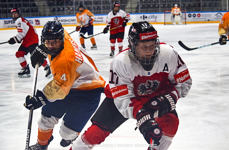 Photo hockey Hockey Féminin -  : Pays Bas (NED) vs Autriche (AUT) - L’Autriche s’impose en l’emportant aux tirs au but