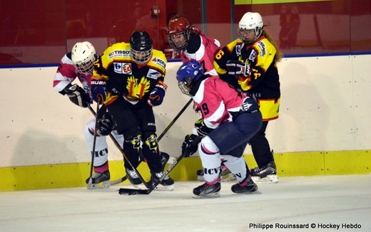 Photo hockey Hockey Féminin - Hockey Féminin - Fem Elite : Bon départ des Bisontines