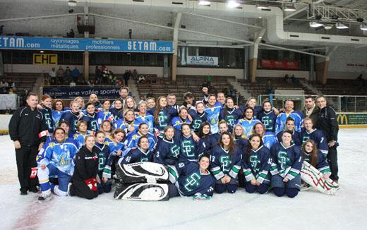 Photo hockey Hockey Féminin - Hockey Féminin - Un bel anniversaire pour les Chamonix Angels