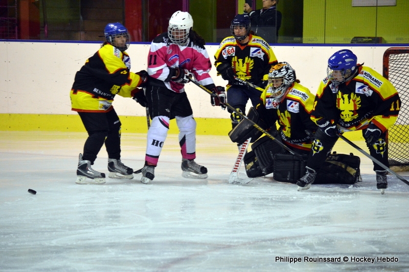 Photo hockey Hockey Féminin - Hockey Féminin - Fem Elite : Bon départ des Bisontines