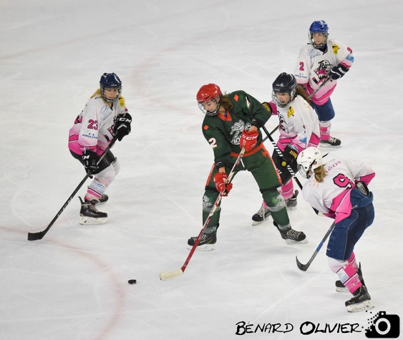 Photo hockey Hockey Féminin - Hockey Féminin - Féminines : Les Jokers font tomber le leader!