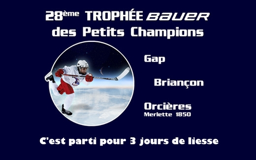 Photo hockey Hockey Mineur - Hockey Mineur : Gap (Association Promotion du Hockey sur glace) - Top départ pour le Trophée des Petits Champions