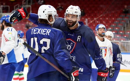 Photo hockey Jeux olympiques -  : France (FRA) vs Italie (ITA) - TQO : La France poursuit son rêve Olympique !