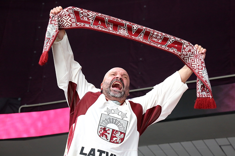 Photo hockey Jeux olympiques -  : Lettonie (LAT) vs Hongrie (HUN) - TQO : La leçon lettone !