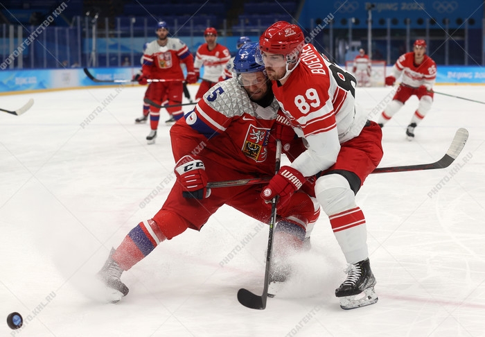 Photo hockey Jeux olympiques -  : République Tchèque (CZE) vs Danemark (DEN) - Historique !