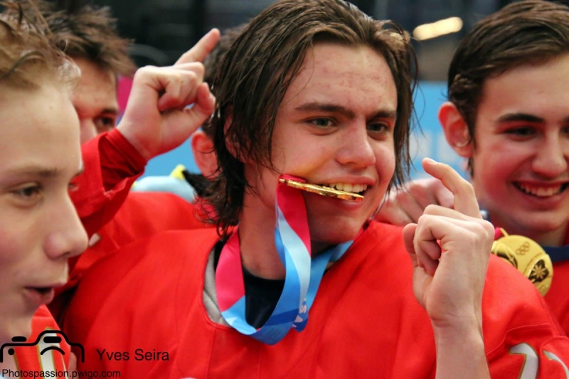 Photo hockey Jeux olympiques -  : Russie (RUS) vs Etats Unis d\