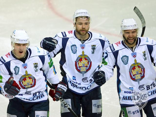 Photo hockey KHL - Kontinental Hockey League - KHL - Kontinental Hockey League - KHL : Balashikha si près de l