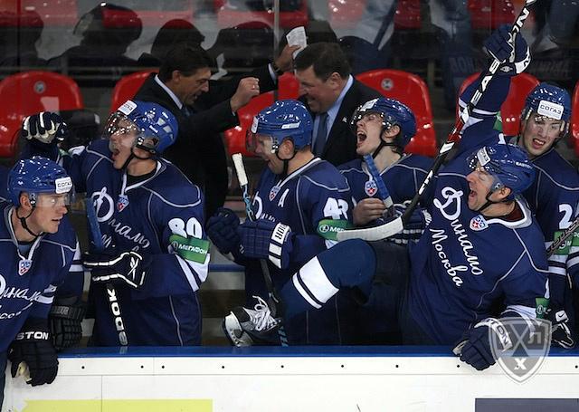 Photo hockey KHL - Kontinental Hockey League - KHL - Kontinental Hockey League - KHL : Le Dynamo Moscou décevant