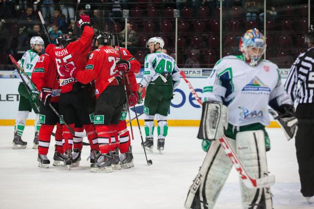 Photo hockey KHL - Kontinental Hockey League - KHL - Kontinental Hockey League - KHL : Retour glacé