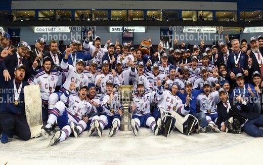Photo hockey KHL - Kontinental Hockey League - KHL - Kontinental Hockey League - KHL : Saint-Pétersbourg champion