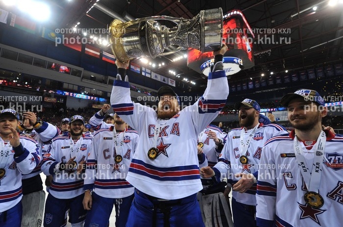 Photo hockey KHL - Kontinental Hockey League - KHL - Kontinental Hockey League - KHL : Saint-Pétersbourg champion