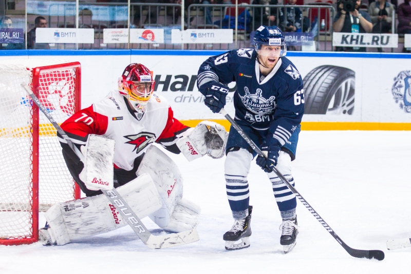 Photo hockey KHL - Kontinental Hockey League - KHL - Kontinental Hockey League - KHL : Touché, coulé