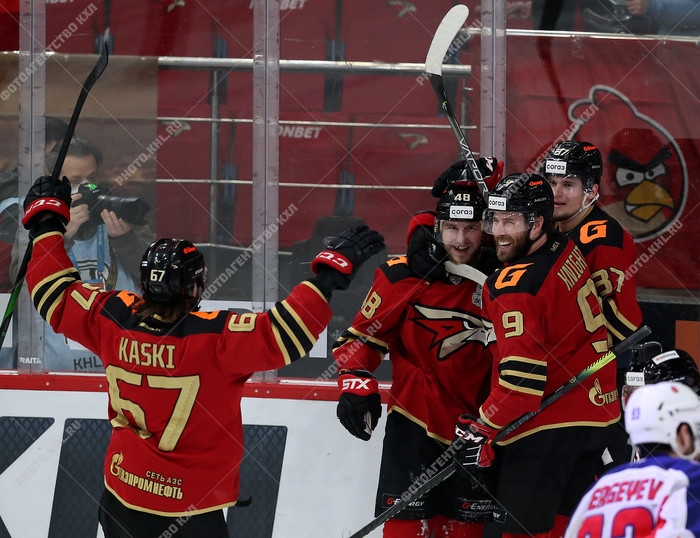 Photo hockey KHL - Kontinental Hockey League - KHL - Kontinental Hockey League - KHL : Victoire serrée mais précieuse