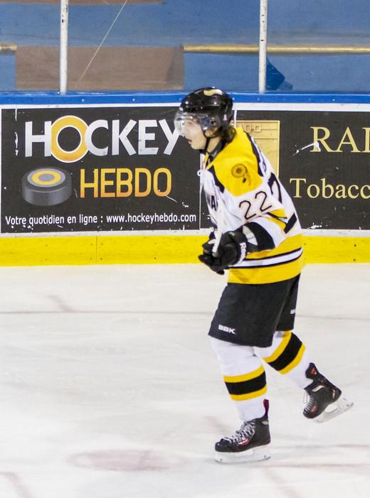 Photo hockey LHJMQ - Ligue de Hockey Junior Majeur du Québec - LHJMQ - Ligue de Hockey Junior Majeur du Québec - Les Condors au pied du mur