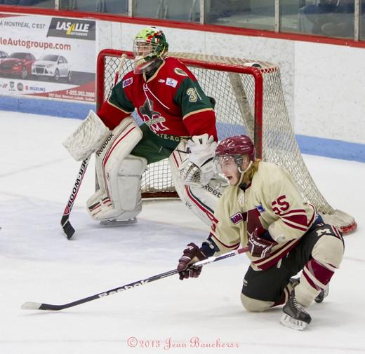 Photo hockey LHJMQ - Ligue de Hockey Junior Majeur du Québec - LHJMQ - Ligue de Hockey Junior Majeur du Québec - Une victoire signée Léonard-Mayer