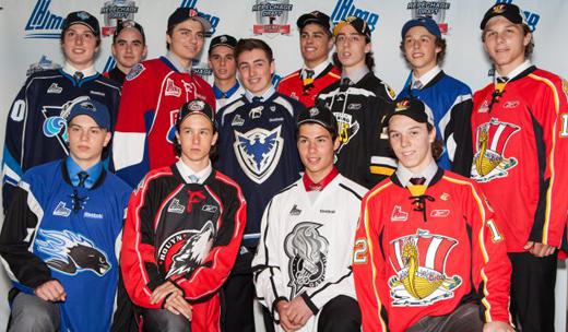 Photo hockey LHJMQ - Ligue de Hockey Junior Majeur du Québec ARCHIVES - LHJMQ - Ligue de Hockey Junior Majeur du Québec ARCHIVES - Repêchage LHJMQ 