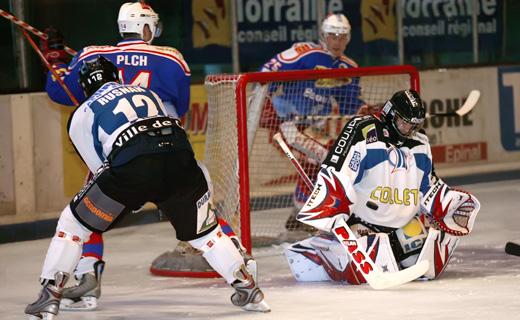 Photo hockey Ligue Magnus - 6ème journée : Epinal  vs Caen  - Sur un air de Haka 