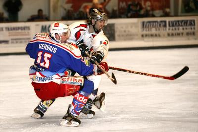 Photo hockey Ligue Magnus - 8ème journée : Epinal  vs Grenoble  - Eddy Ferhi taille patron !