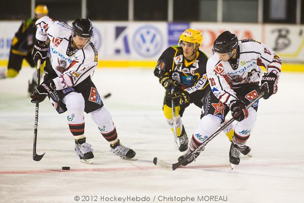 Photo hockey Ligue Magnus - Coupe de la Ligue. : 1/8ème, 2ème journée  : Strasbourg  vs Mulhouse - Reportage photos du derby