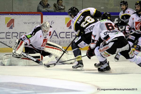 Photo hockey Ligue Magnus - Coupe de la Ligue : 1/8 ème, 5ème journée : Rouen vs Amiens  - Les Dragons tiennent leur revanche