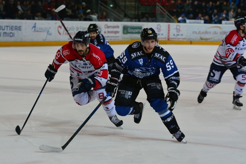 Photo hockey Ligue Magnus - Division 1 : playoff, quart de finale, match 4 : Gap  vs Angers  - Une sérieuse option pour les demi-finales