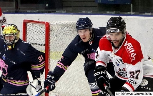 Photo hockey Ligue Magnus - Ligue Magnus  : 10ème journée : Nice vs Bordeaux - les Aigles aux forceps