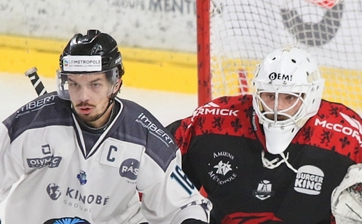 Photo hockey Ligue Magnus - Ligue Magnus  : 11ème journée : Amiens  vs Marseille - Marseille renverse Amiens au bout du suspense