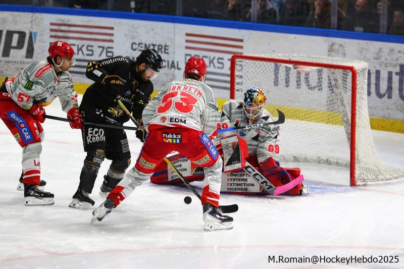 Photo hockey Ligue Magnus - Ligue Magnus  : 11ème journée : Rouen vs Grenoble  - Grenoble emporte le duel au sommet.