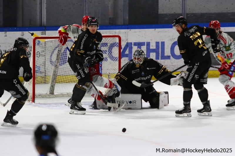 Photo hockey Ligue Magnus - Ligue Magnus  : 11ème journée : Rouen vs Grenoble  - Grenoble emporte le duel au sommet.