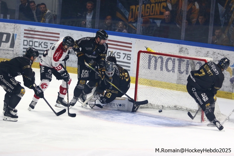 Photo hockey Ligue Magnus - Ligue Magnus  : 15ème journée : Rouen vs Amiens  - Rouen s’impose dans le derby des plaines