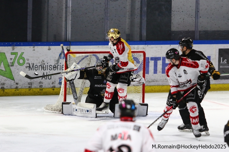 Photo hockey Ligue Magnus - Ligue Magnus  : 15ème journée : Rouen vs Amiens  - Rouen s’impose dans le derby des plaines