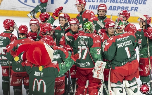 Photo hockey Ligue Magnus - Ligue Magnus  : 16ème journée : Cergy-Pontoise vs Briançon  - Cergy arrache enfin la victoire !