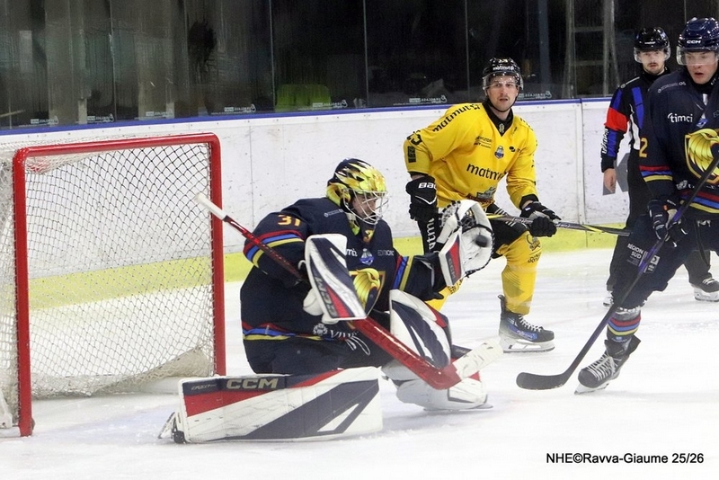 Photo hockey Ligue Magnus - Ligue Magnus  : 16ème journée : Nice vs Rouen - Une défaite encourageante 