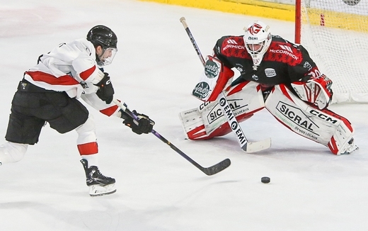 Photo hockey Ligue Magnus - Ligue Magnus  : 16ème journée : Amiens  vs Chamonix  - Amiens se saborde