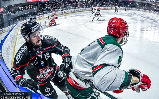 Photo hockey Ligue Magnus - Ligue Magnus  : 17ème journée : Bordeaux vs Anglet - 2/2 dans les derbys et une sixième d
