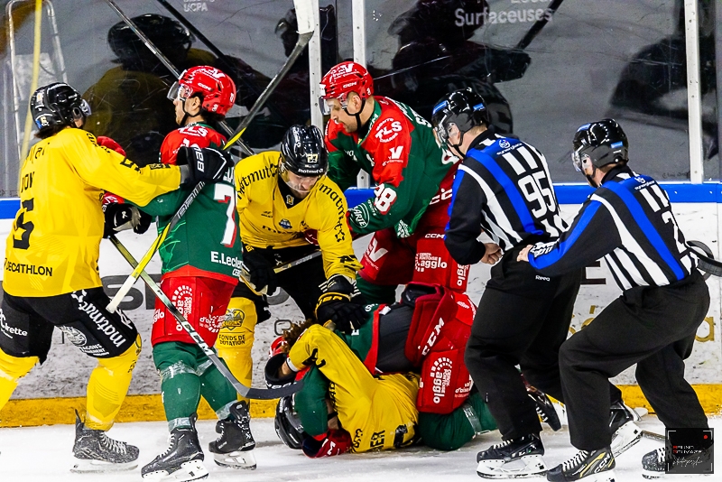 Photo hockey Ligue Magnus - Ligue Magnus  : 18ème journée : Cergy-Pontoise vs Rouen - Rouen enchaine à Cergy