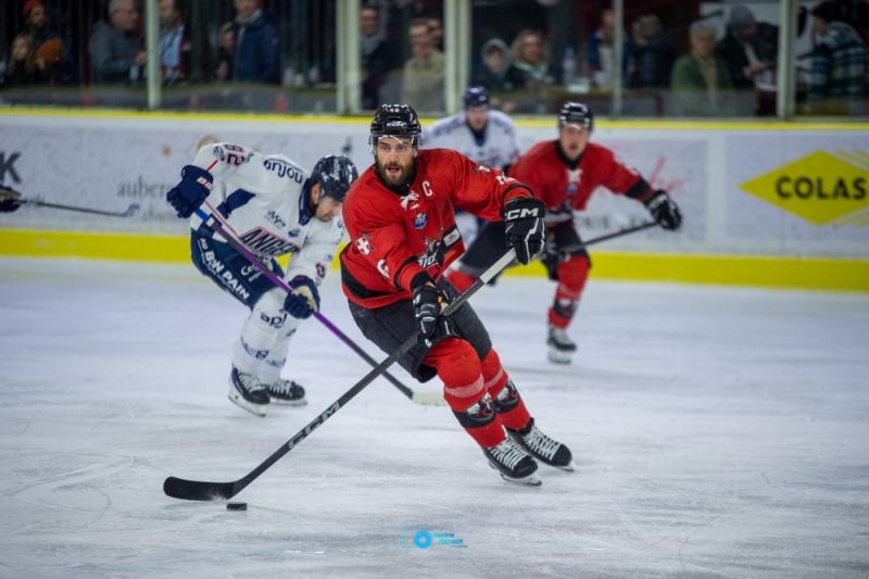 Photo hockey Ligue Magnus - Ligue Magnus  : 18ème journée : Chamonix  vs Angers  - Chamonix fait tomber le leader !